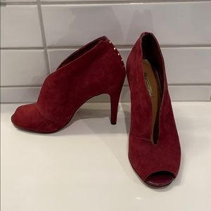 Halogen red heels